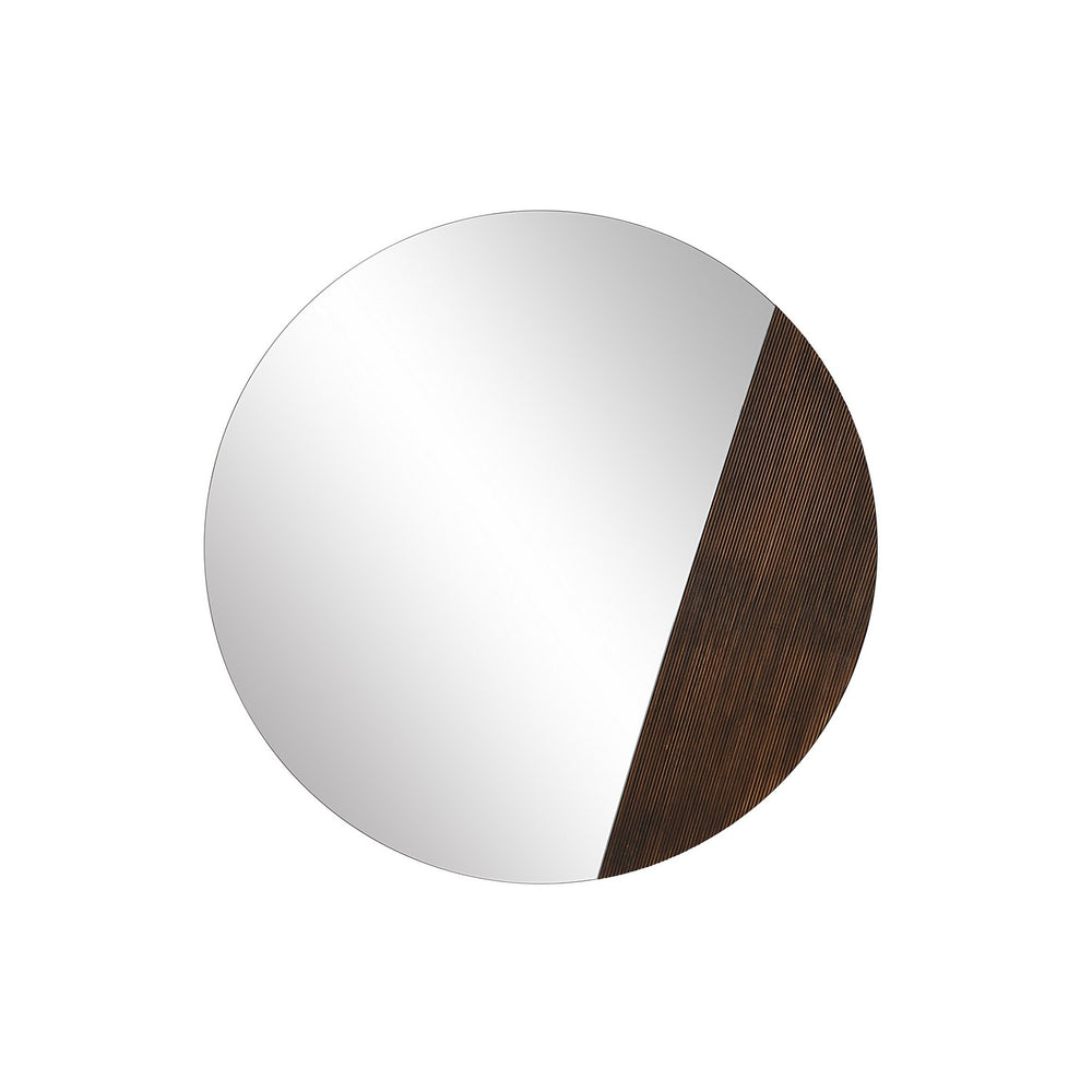Renwil Canada - Mirror - Ronda - Walnut- Union Lighting Luminaires Decor