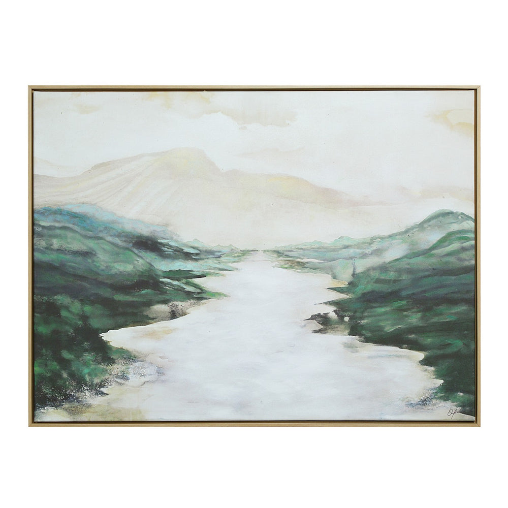 Renwil Canada - Canvas Art - Molto - New Bleached Wood- Union Lighting Luminaires Decor