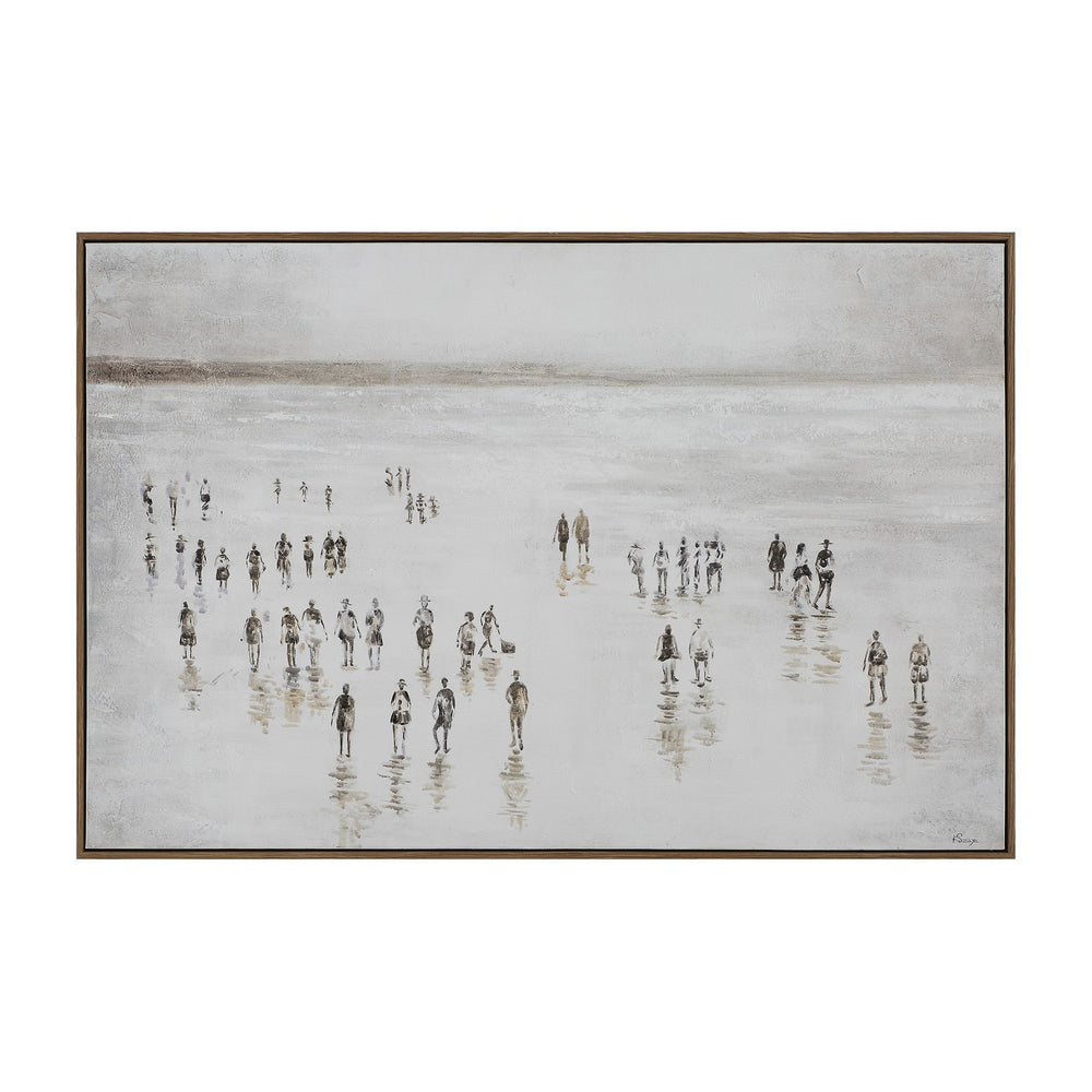 Renwil Canada - Canvas Art - Lagoa - Medium Walnut- Union Lighting Luminaires Decor