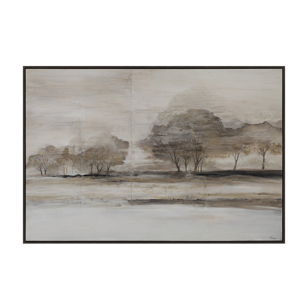 Renwil Canada - Canvas Art - Pallini - Black Oak Veneer- Union Lighting Luminaires Decor