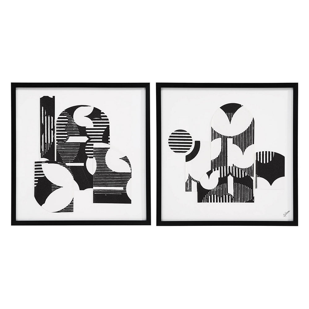 Renwil Canada - Wall Art - Stratus - Black- Union Lighting Luminaires Decor