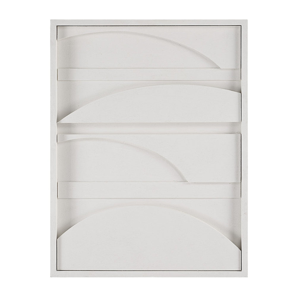 Renwil Canada - Wall Decor - Cadieux - Painted Matte White- Union Lighting Luminaires Decor