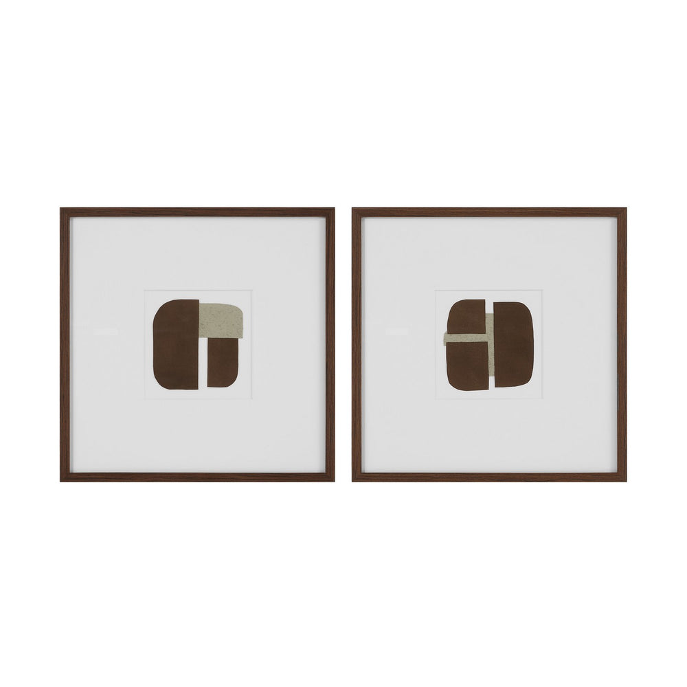 Renwil Canada - Wall Art - Edge - Walnut- Union Lighting Luminaires Decor