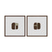 Renwil Canada - Wall Art - Edge - Walnut- Union Lighting Luminaires Decor