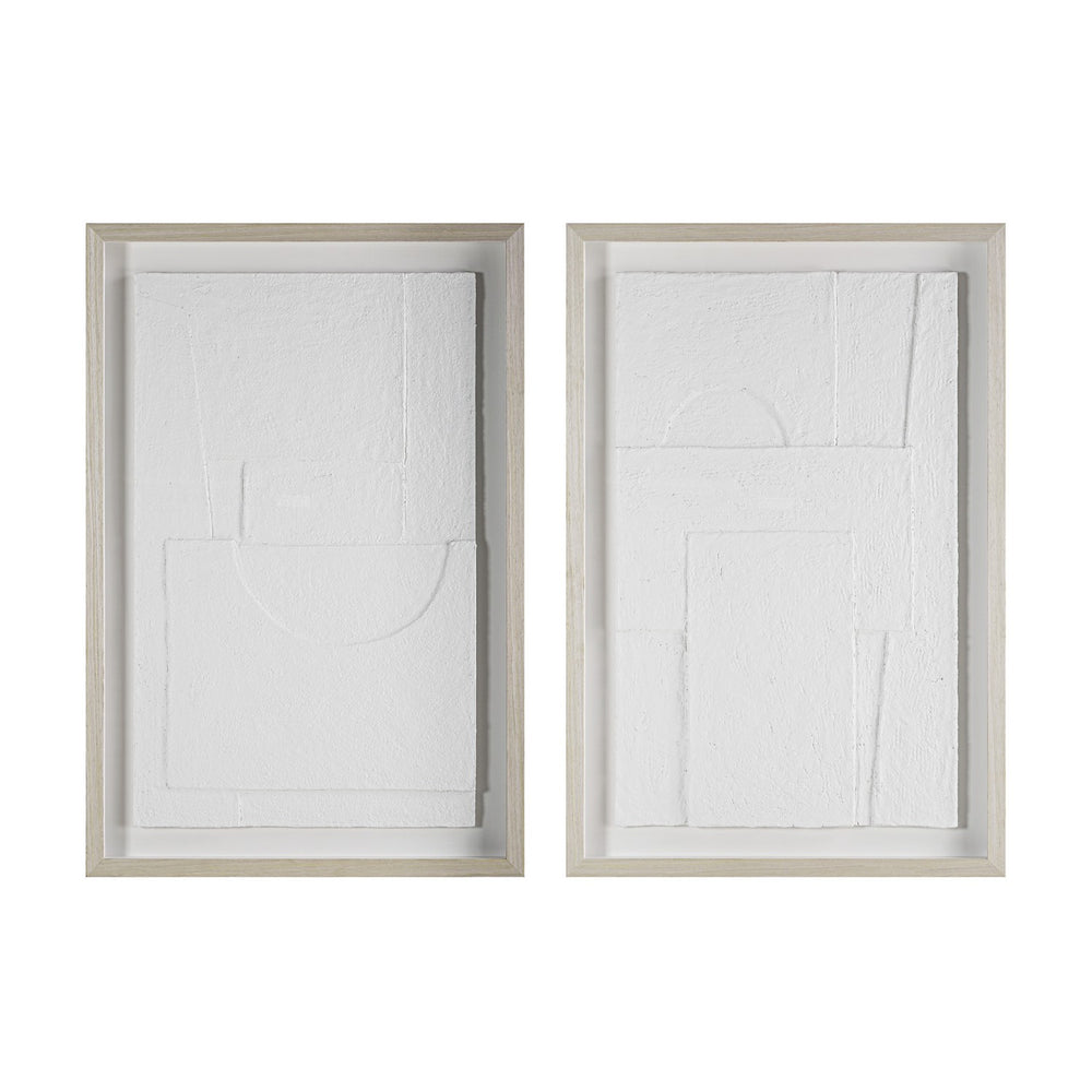 Renwil Canada - Wall Art - Linen - Light Walnut- Union Lighting Luminaires Decor
