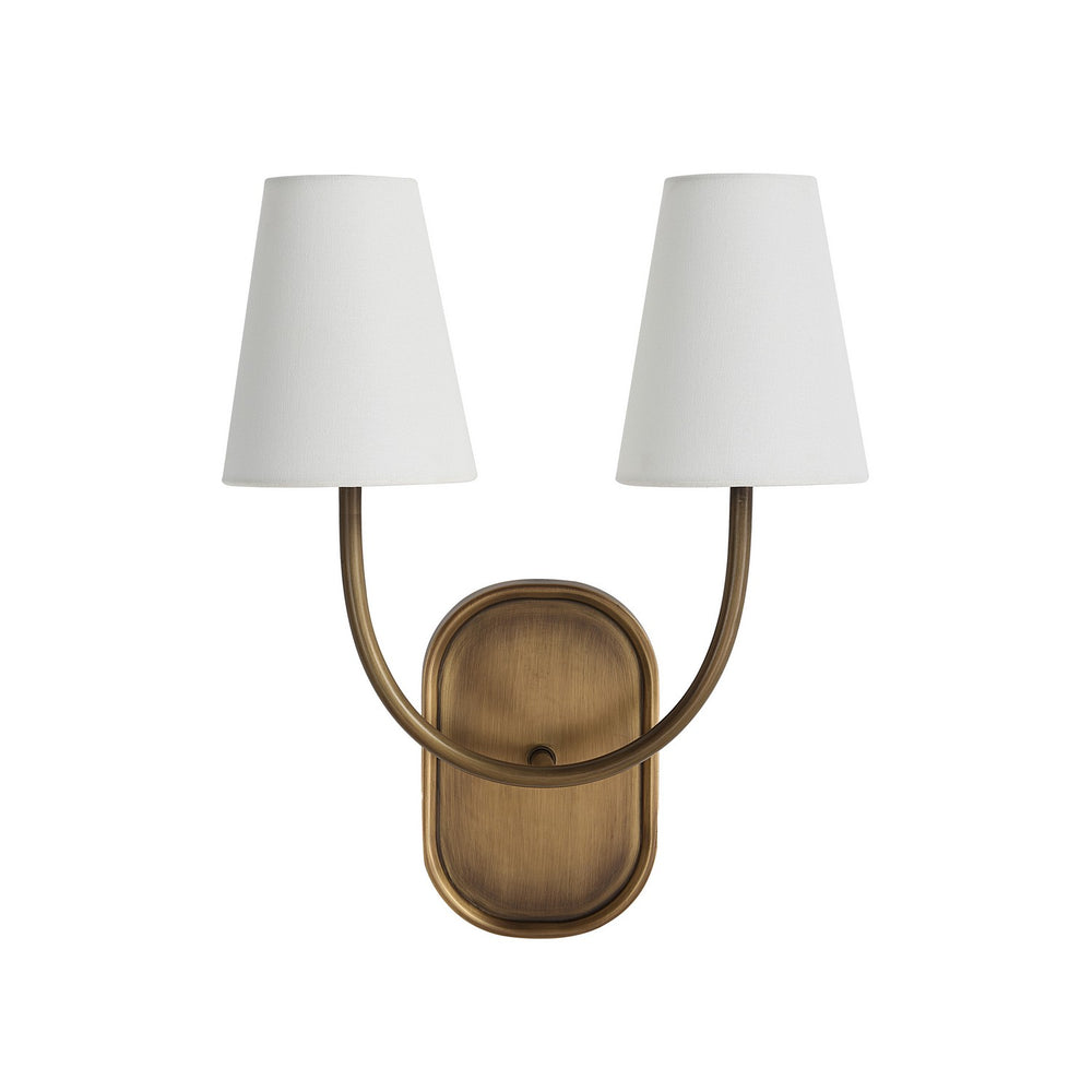 Renwil Canada - Wall Sconce - Maddie - Plated Dark Antique Brushed Brass- Union Lighting Luminaires Decor