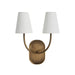 Renwil Canada - Wall Sconce - Maddie - Plated Dark Antique Brushed Brass- Union Lighting Luminaires Decor