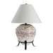 Renwil Canada - Table Lamp - Silis - Textured Ceramic (Off White And Brown)- Union Lighting Luminaires Decor