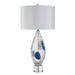 Renwil Canada - Table Lamp - Luxor - Clear And Blue- Union Lighting Luminaires Decor