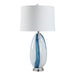 Renwil Canada - Table Lamp - Solis - Clear And Blue- Union Lighting Luminaires Decor
