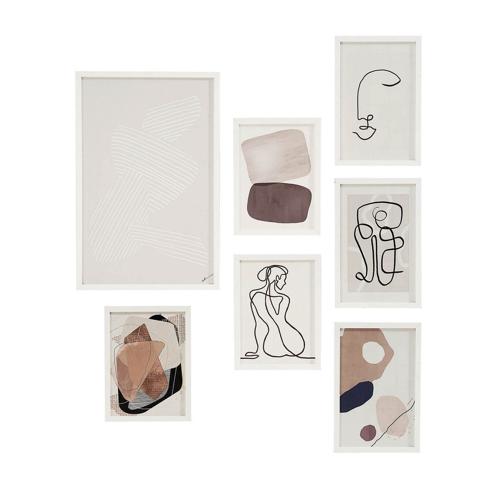 Renwil Canada - Wall Art - Priyanka - White- Union Lighting Luminaires Decor