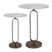 Renwil Canada - Side Table - Irene - Antique Brass- Union Lighting Luminaires Decor