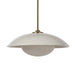 Renwil Canada - Ceiling Fixture - Abbie - Off-White Crackle- Union Lighting Luminaires Decor