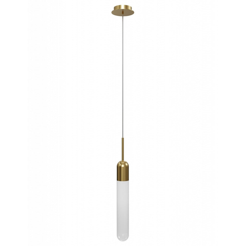 Avenue Lighting - One Light Pendant - Tribeca - Aged Brass- Union Lighting Luminaires Decor