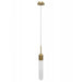 Avenue Lighting - One Light Pendant - Tribeca - Aged Brass- Union Lighting Luminaires Decor