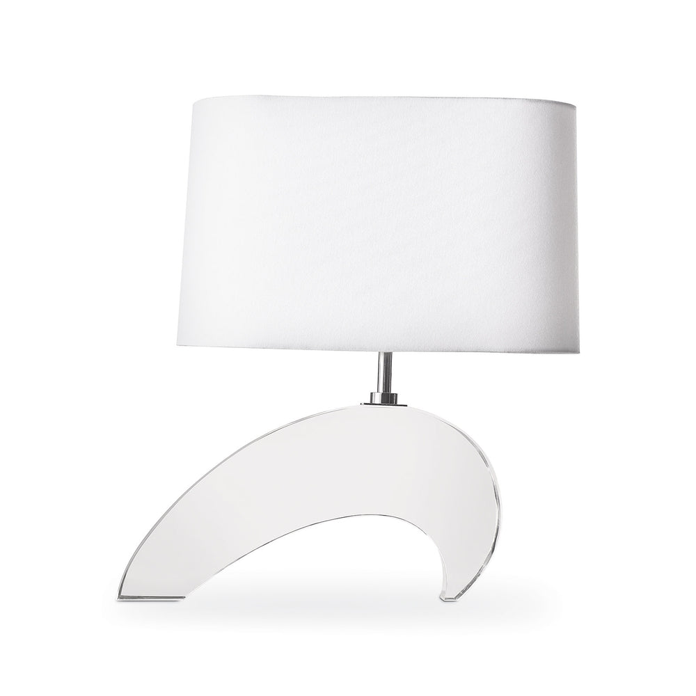Regina Andrew Canada - One Light Table Lamp - Wave - Clear- Union Lighting Luminaires Decor
