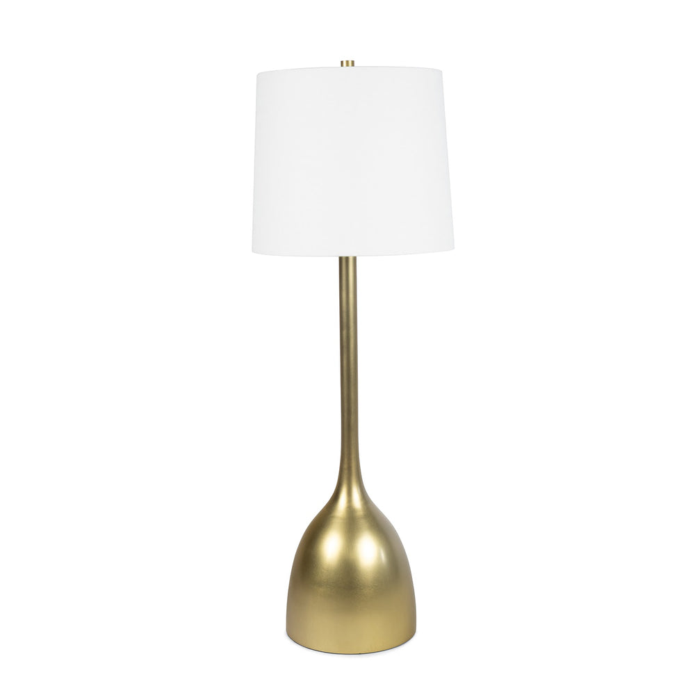 Regina Andrew Canada - One Light Table Lamp - Logan - Natural Brass- Union Lighting Luminaires Decor