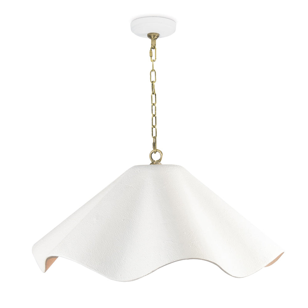 Regina Andrew Canada - Three Light Pendant - Marisol - White- Union Lighting Luminaires Decor
