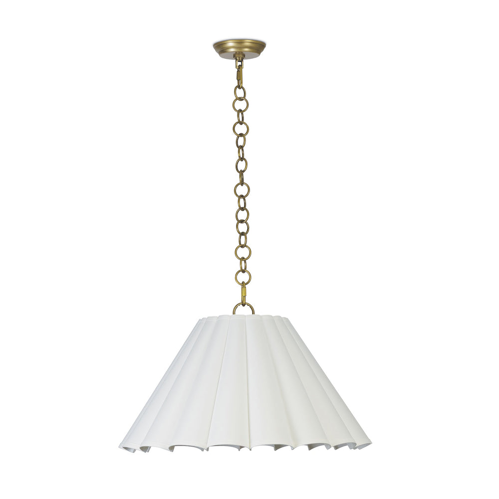 Regina Andrew Canada - Three Light Pendant - Allison - White- Union Lighting Luminaires Decor