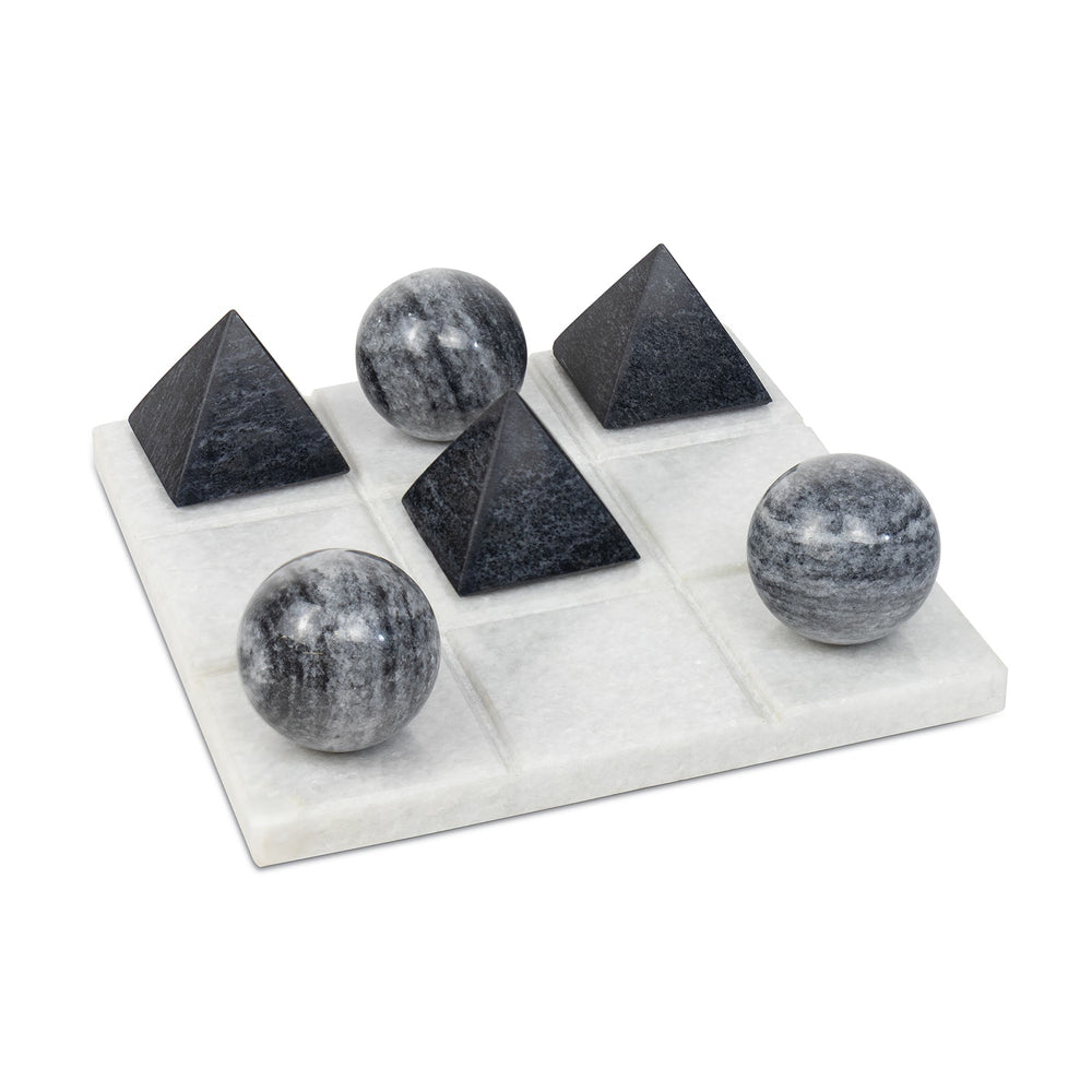 Regina Andrew Canada - Tic Tac Toe Board - Tic Tac Toe - White- Union Lighting Luminaires Decor