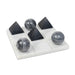 Regina Andrew Canada - Tic Tac Toe Board - Tic Tac Toe - White- Union Lighting Luminaires Decor