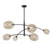 Regina Andrew Canada - Six Light Chandelier - Artemis - Oil Rubbed Bronze- Union Lighting Luminaires Decor