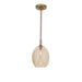 Regina Andrew Canada - One Light Pendant - Artemis - Natural Brass- Union Lighting Luminaires Decor