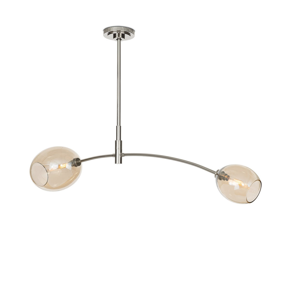 Regina Andrew Canada - Two Light Pendant - Artemis - Polished Nickel- Union Lighting Luminaires Decor