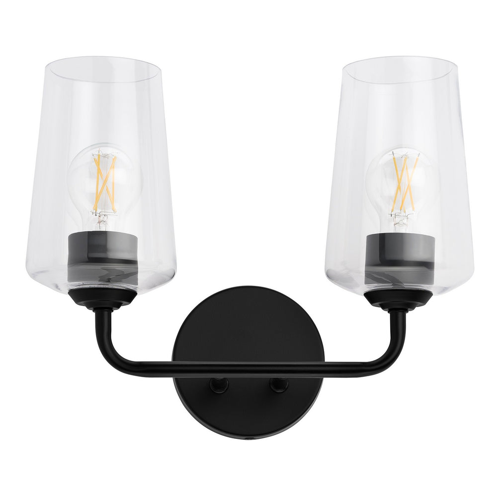 Progress Canada - Two Light Bath & Vanity - Celino - Black- Union Lighting Luminaires Decor