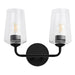 Progress Canada - Two Light Bath & Vanity - Celino - Black- Union Lighting Luminaires Decor