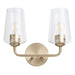 Progress Canada - Two Light Bath & Vanity - Celino - Champagne Bronze- Union Lighting Luminaires Decor