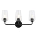 Progress Canada - Three Light Bath & Vanity - Celino - Black- Union Lighting Luminaires Decor