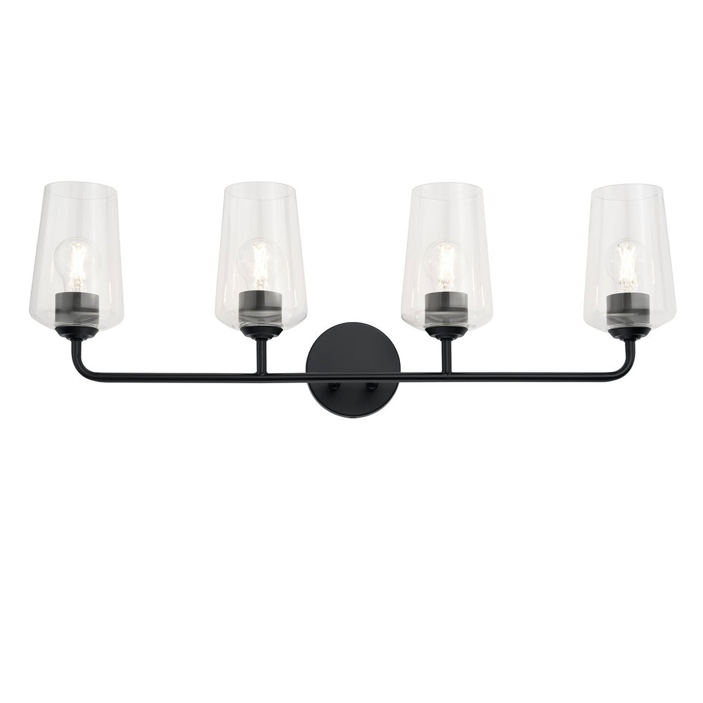 Progress Canada - Four Light Bath & Vanity - Celino - Black- Union Lighting Luminaires Decor