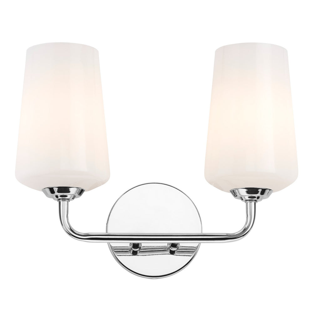 Progress Canada - Two Light Bath & Vanity - Celino - Polished Chrome- Union Lighting Luminaires Decor