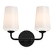 Progress Canada - Two Light Bath & Vanity - Celino - Black- Union Lighting Luminaires Decor