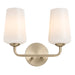 Progress Canada - Two Light Bath & Vanity - Celino - Champagne Bronze- Union Lighting Luminaires Decor