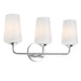 Progress Canada - Three Light Bath & Vanity - Celino - Polished Chrome- Union Lighting Luminaires Decor