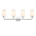 Progress Canada - Four Light Bath & Vanity - Celino - Polished Chrome- Union Lighting Luminaires Decor