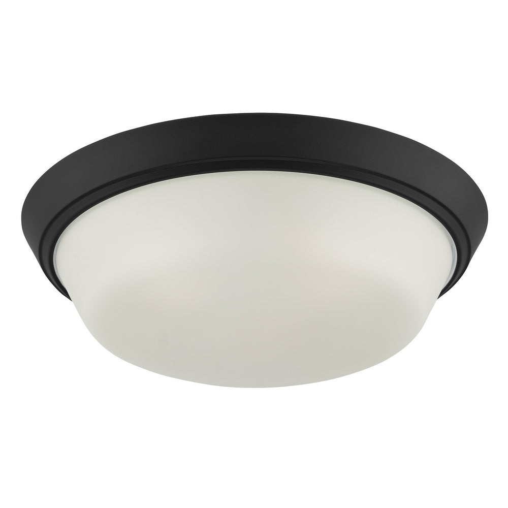 Progress Canada - LED Flush Mount - Edessa - Black- Union Lighting Luminaires Decor