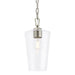 Progress Canada - One Light Pendant - Celino - Brushed Nickel- Union Lighting Luminaires Decor