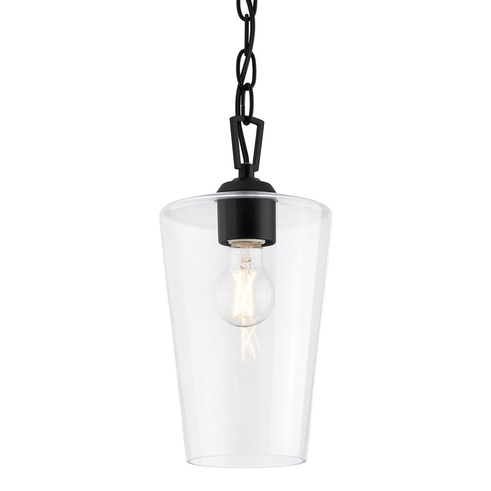 Progress Canada - One Light Pendant - Celino - Black- Union Lighting Luminaires Decor