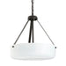 Progress Canada - Two Light Convertible Pendant - Lieon - Antique Bronze- Union Lighting Luminaires Decor