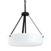 Progress Canada - Two Light Convertible Pendant - Lieon - Black- Union Lighting Luminaires Decor
