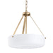 Progress Canada - Two Light Convertible Pendant - Lieon - Champagne Bronze- Union Lighting Luminaires Decor