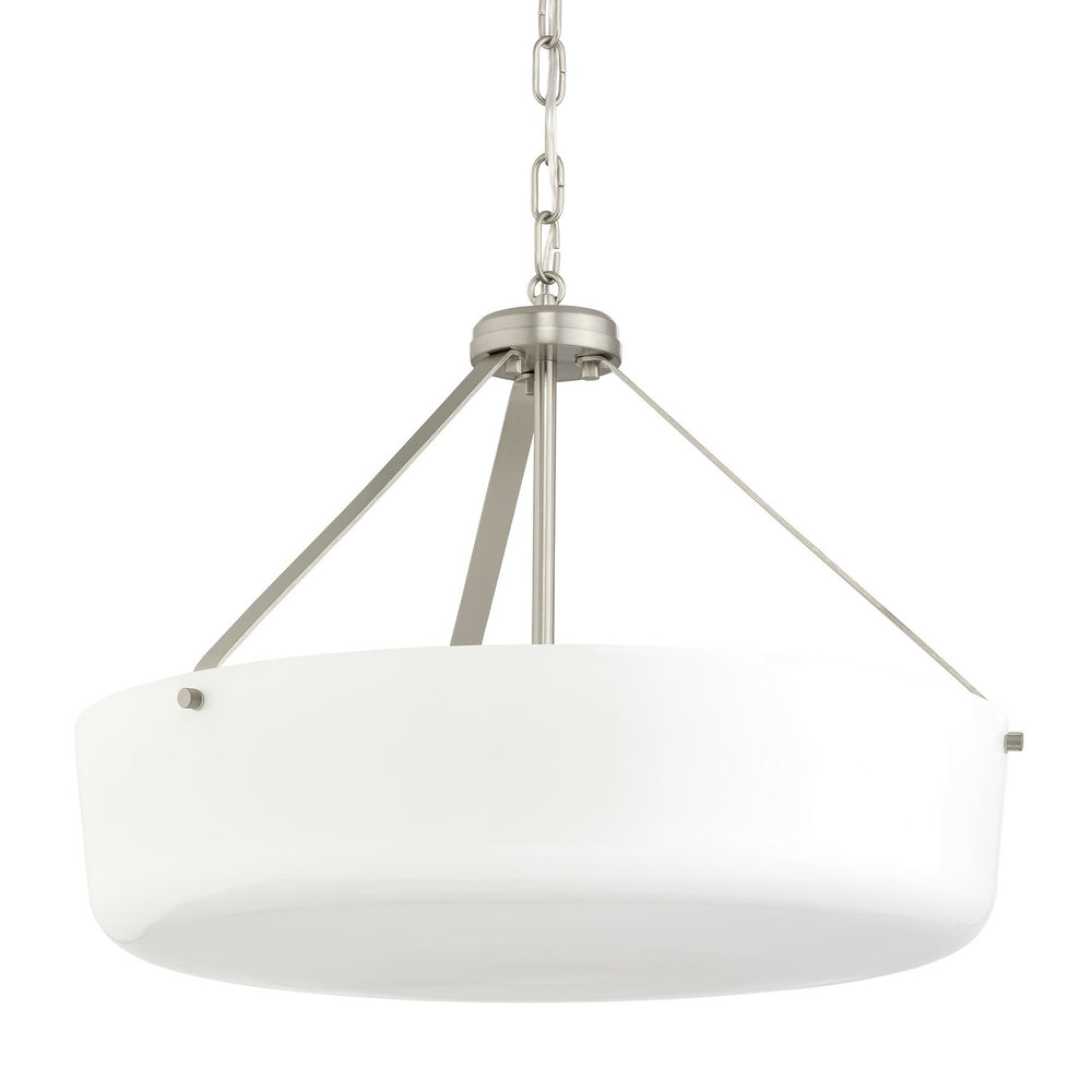Progress Canada - Three Light Convertible Pendant - Lieon - Brushed Nickel- Union Lighting Luminaires Decor
