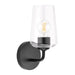 Progress Canada - One Light Wall Sconce - Celino - Black- Union Lighting Luminaires Decor