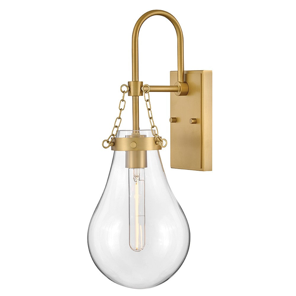 Hinkley Canada - LED Wall Sconce - Eloise - Lacquered Brass- Union Lighting Luminaires Decor