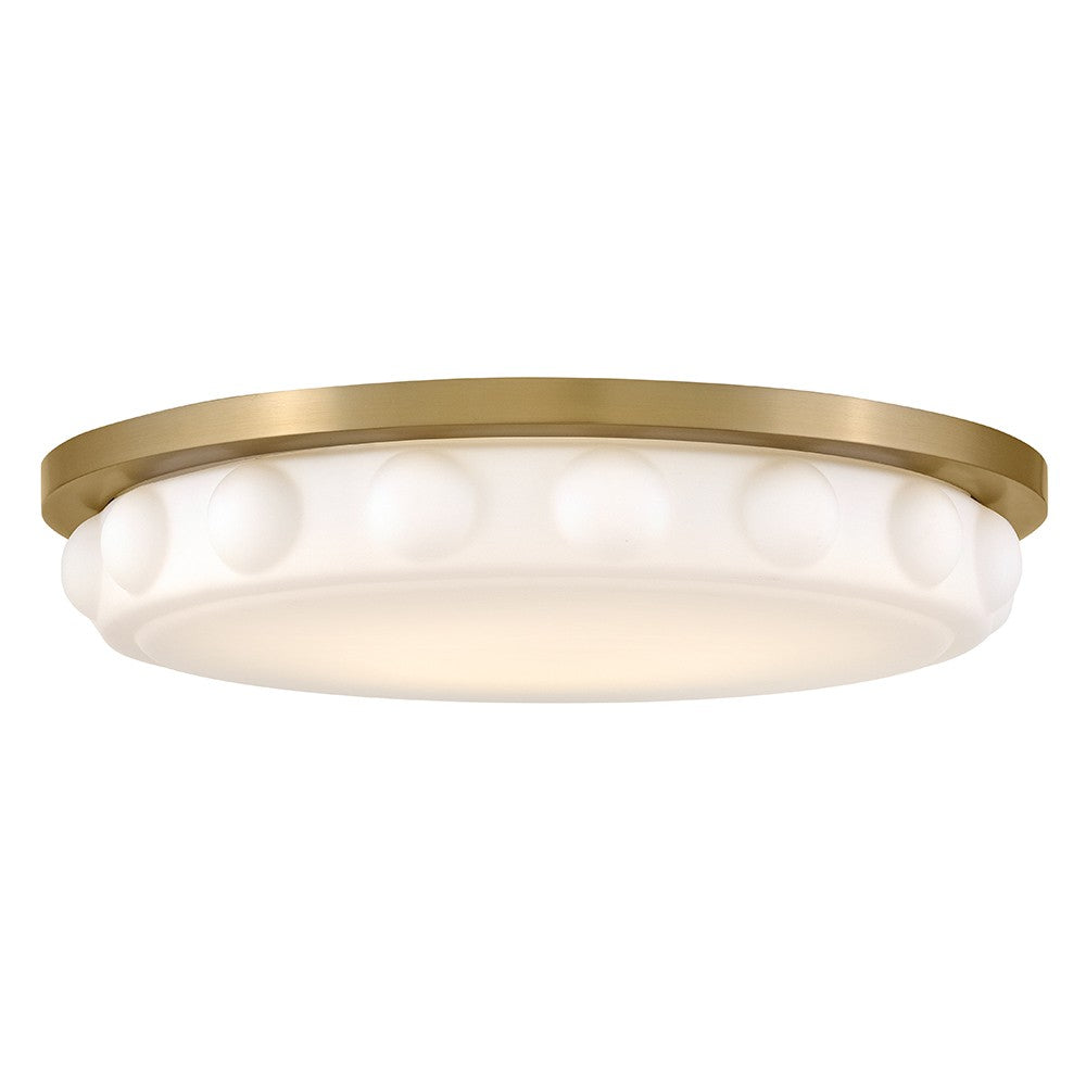 Hinkley Canada - LED Flush Mount - Zoey - Lacquered Brass- Union Lighting Luminaires Decor