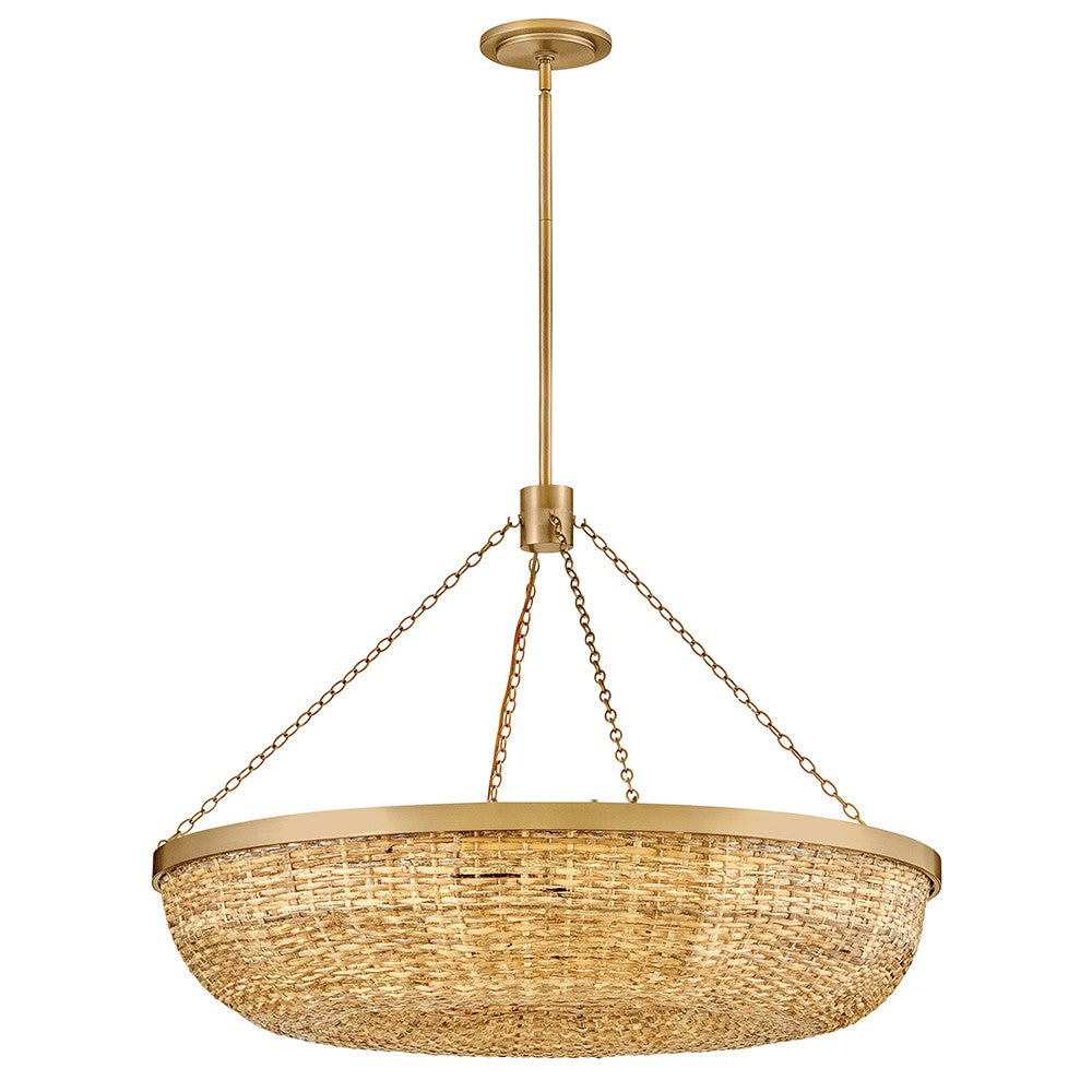 Hinkley Canada - LED Chandelier - Sanibel - Lacquered Brass- Union Lighting Luminaires Decor
