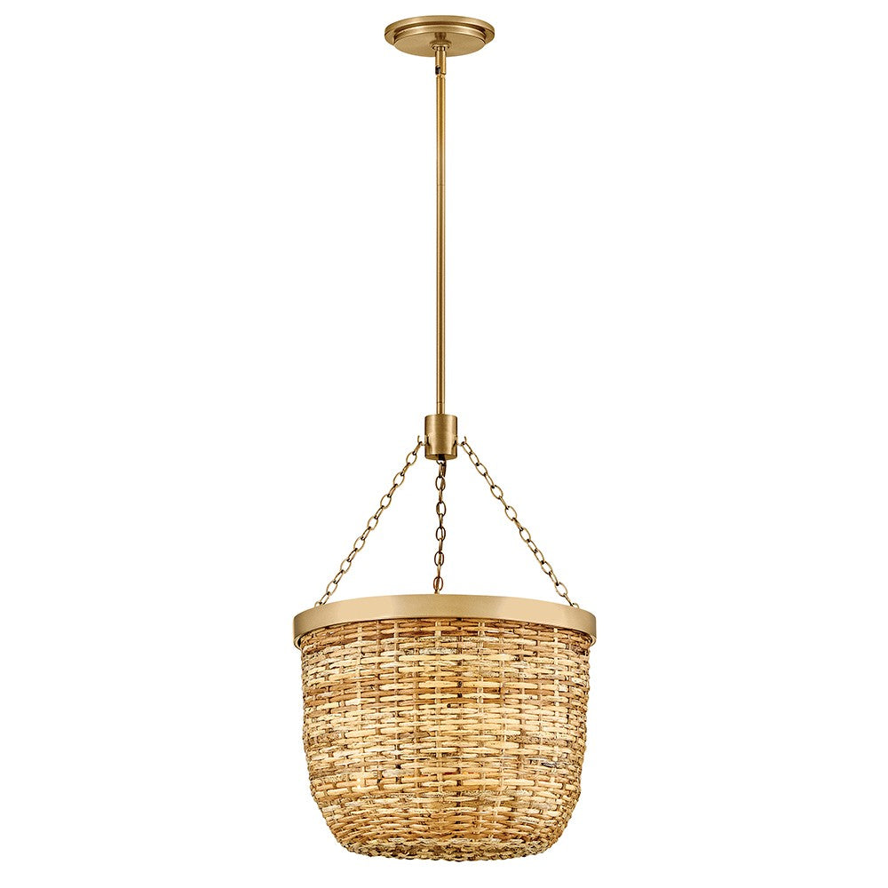 Hinkley Canada - LED Pendant - Sanibel - Lacquered Brass- Union Lighting Luminaires Decor